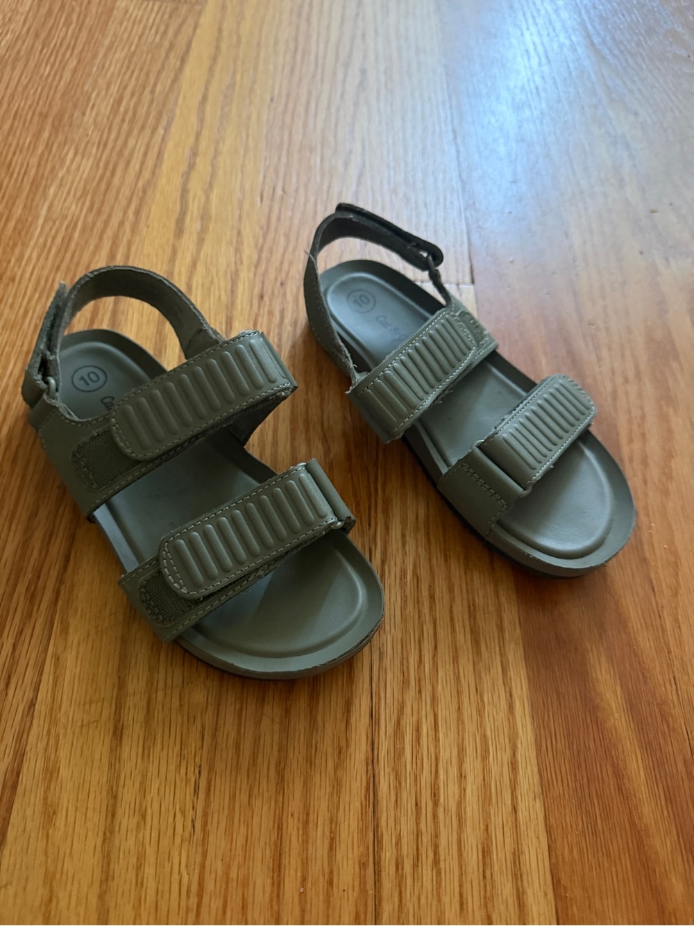 Cat & Jack 10C Green Kids Sandals